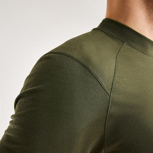 KAILAS凯乐石 男款 XM1美利奴羊毛高圆领T恤 KG2517124 商品图4