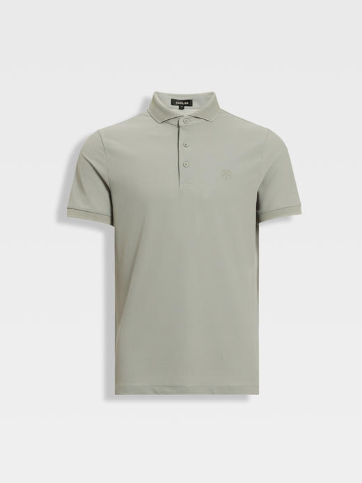 callisto绿色简约透气T恤 商品图0