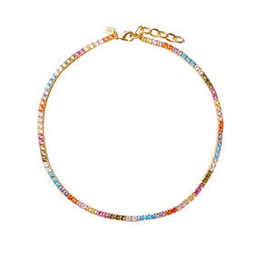 订购4周到｜CRYSTAL HAZE-Serena-彩虹 项链［挪威设计师］