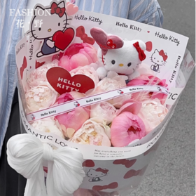 KT猫卡通包装纸   （10张）