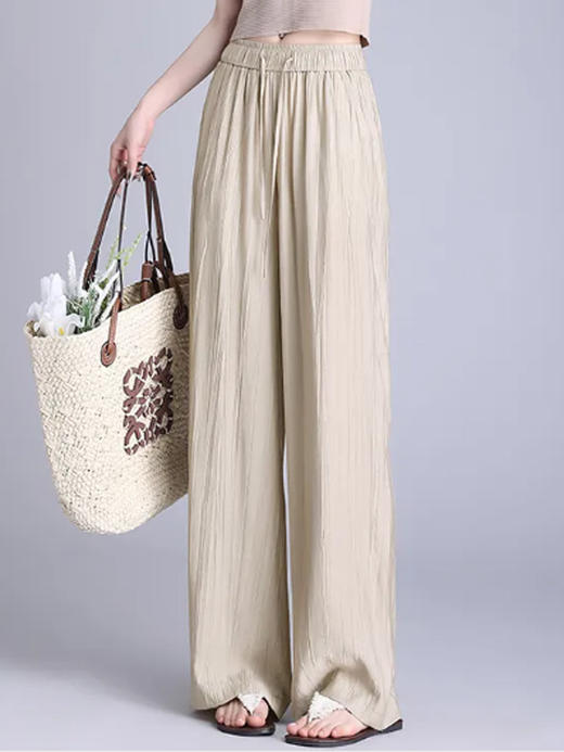 【百图lulu定制】【冰丝山本裤】冰凉 宽松 慵懒风 山本裤 小个子常规版可选 商品图10