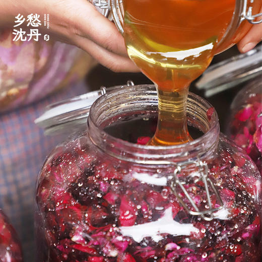 【无添加玫瑰鲜花饼】有机头水玫瑰鲜花饼鲜做现发老手艺1盒50g*8 商品图2