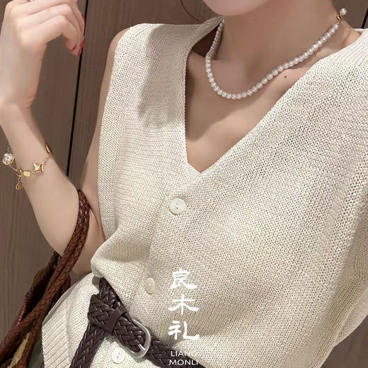 【不退不换】良木礼和纸开衫&印花半裙（mj0424986&S126） 商品图0