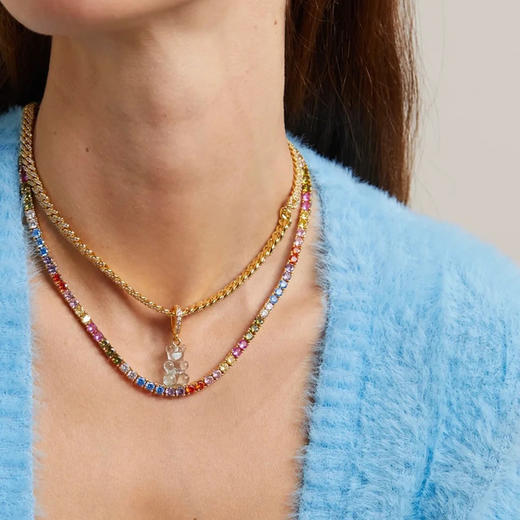 订购4周到｜CRYSTAL HAZE-Serena-彩虹 项链［挪威设计师］ 商品图5