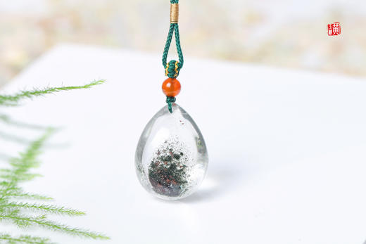 绿幽灵水晶吊坠 配精美挂绳 商品图4
