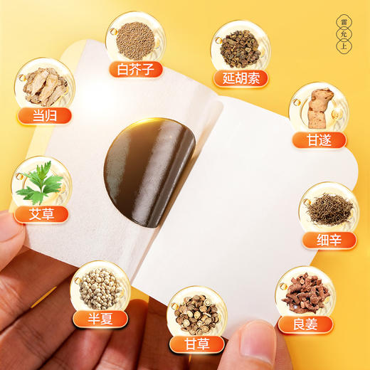 【雷允上 三伏贴】2岁+儿童 成人 冬恙夏养 穴位贴艾草草本膏芯 贴敷 商品图2