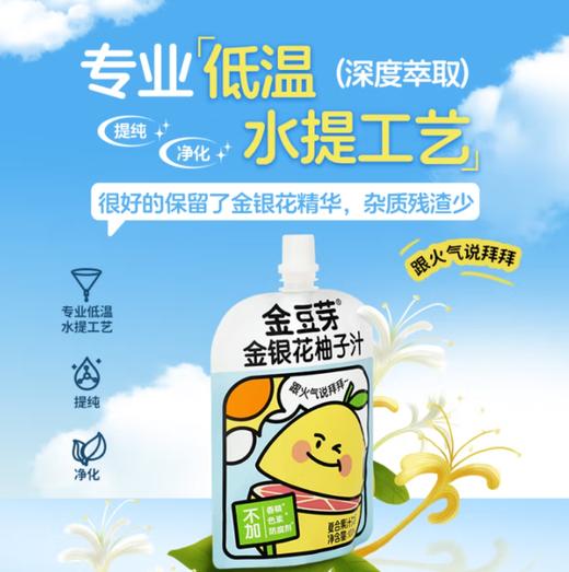 金豆芽金银花柚子汁礼盒 商品图1