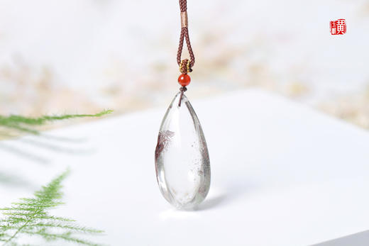 绿幽灵水晶吊坠 配精美挂绳 商品图3