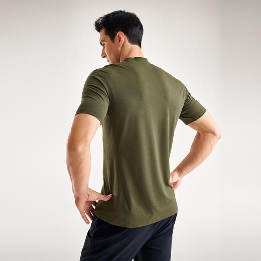 KAILAS凯乐石 男款 XM1美利奴羊毛高圆领T恤 KG2517124 商品图1