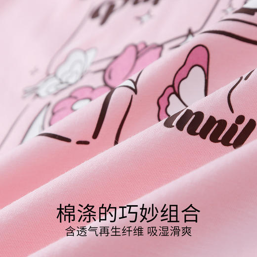 【实体店同款】女童圆领短袖针织衫夏季新款安奈儿童装EG521218 商品图3