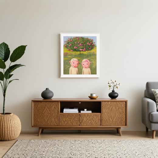 杨媛媛《布卢瓦的玫瑰》版画 商品图1