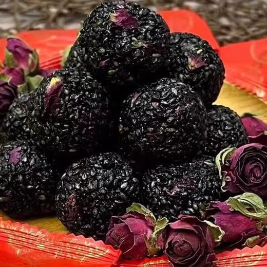 西域皇后·玫瑰味黑芝麻丸500*2  新疆优质黑芝麻搭配重瓣玫瑰 商品图2