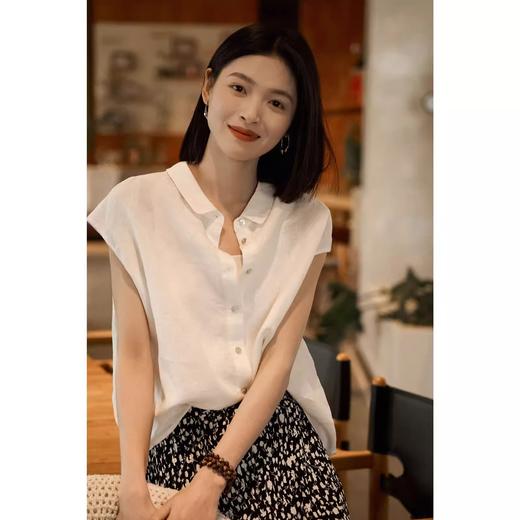 双穿棉麻衬衣+长款A字裙｜遮肉显瘦，解锁N种少女感穿搭！ 商品图1