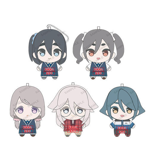 【GSC现货】Puchi Plush! TV 动画「mono」雨宫 沙月 / 雾山 杏 / 敷岛 樱子 / 秋山 春乃 / 驹田 华子 商品图4