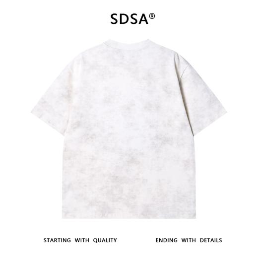 T3574夏季高级感新款男士美式蝴蝶印花圆领短袖T恤高街宽松设计师上衣 商品图5