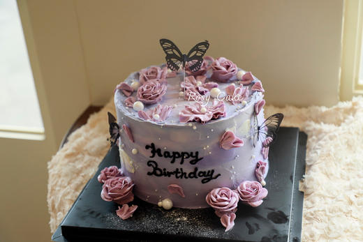 紫色裱花蝴蝶款 商品图0