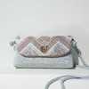 壮锦-粉色几何纹单肩斜挎小包 商品缩略图3