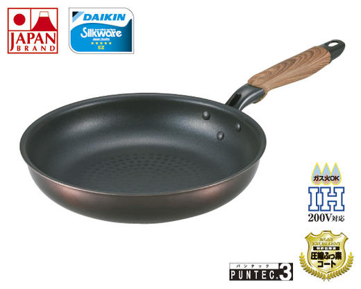 【4月优享】日本进口和乐亭绚系列IH不沾煎炒锅/平底煎锅 商品图5