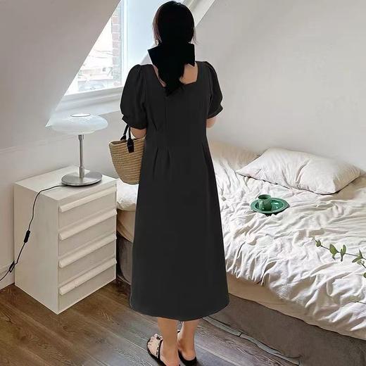 【诗铭洛可】W831 连衣裙韩版个性捻褶连衣裙大码夏季裙子 商品图3