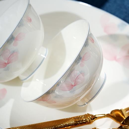 凡瑞斯花妍（釉中彩）10人用48头骨瓷餐具 商品图4