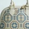 壮锦-青色四燕纹贝壳手提/斜挎包 商品缩略图5