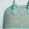 壮锦-青色四燕纹贝壳手提/斜挎包 商品缩略图1