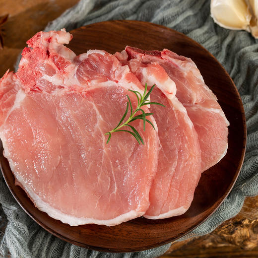 【膳博士】冰鲜大排片（嘉兴黑猪）：250g/盒*3盒 商品图2