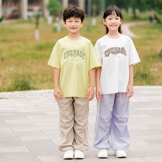 男童圆领短袖针织衫夏季新款安奈儿童装EB521124 商品图3