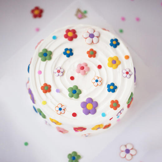 快乐宝贝「天真烂漫」草莓牛奶巧克力味蛋糕 商品图1