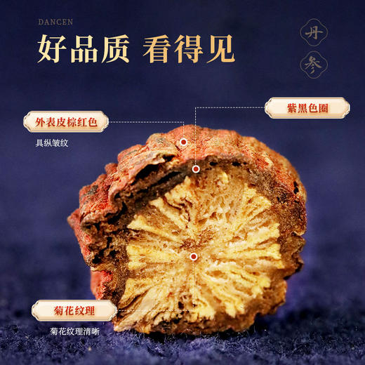 康美药业丹参片 180g/瓶  中药饮片罐装道地药材 商品图2