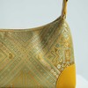 壮锦-杏黄色几何纹单肩包 商品缩略图5
