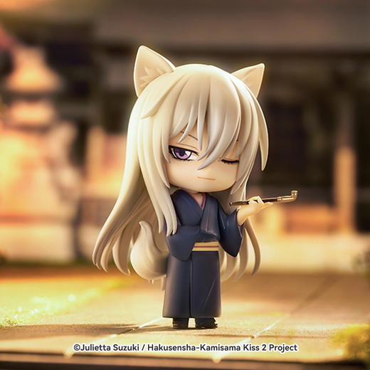 【GSC现货】粘土人Light 巴卫 妖狐ver. 元气少女缘结神◎ 商品图3