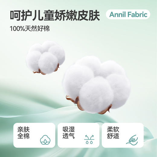 【俏皮荷叶袖】女童甜美清新印花国风裙子连衣裙夏季新款安奈儿童装EG523122 商品图3