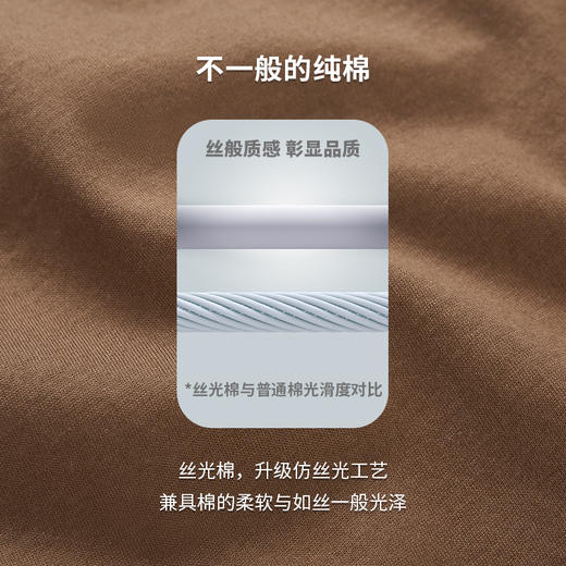 Threegun三枪 【舒肤棉】圆领短袖短裤男士家居套家居服套-82091D011 商品图12