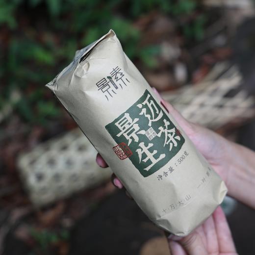 「景迈沱茶」绵柔回甘，2025年头春头采普洱生茶（100gx5沱） 商品图0