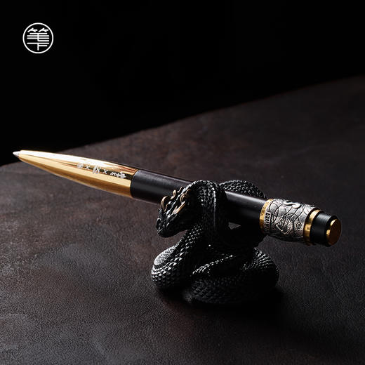 笔下 灵感在握礼盒套装 联名高端定制商务黑檀木签字笔送人礼物礼盒 商品图4