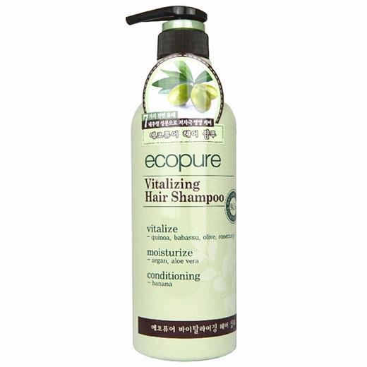 所望植物头皮滋养洗发水500ml꽃을든남자 에코퓨어 바이탈라이징 헤어 샴푸 商品图0