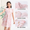 【俏皮荷叶袖】女童甜美清新印花国风裙子连衣裙夏季新款安奈儿童装EG523122 商品缩略图4