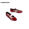 Toomanyshoes女鞋25新款海德公园平底芭蕾舞鞋复古银色玛丽珍单鞋 商品缩略图4
