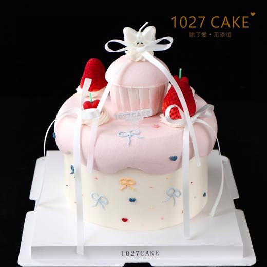 1027CAKE  | 少女心  丝带芭蕾风  蝴蝶结 商品图0