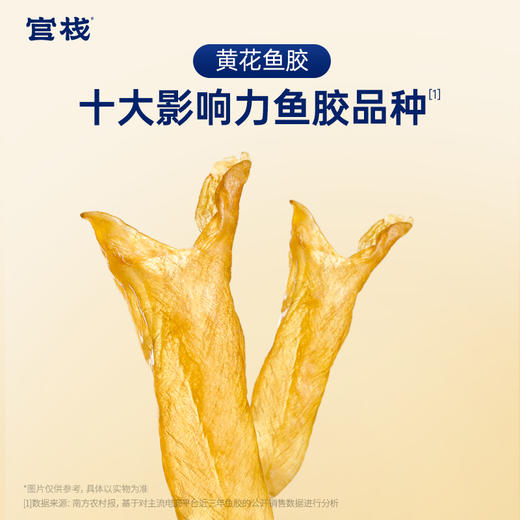 【限时特惠】官栈×深度逆转溯源6A黄花鱼胶干花胶180g 商品图1