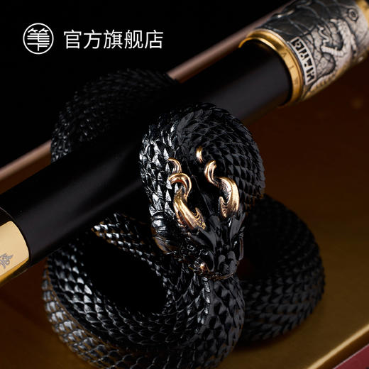 笔下 灵感在握礼盒套装 联名高端定制商务黑檀木签字笔送人礼物礼盒 商品图1