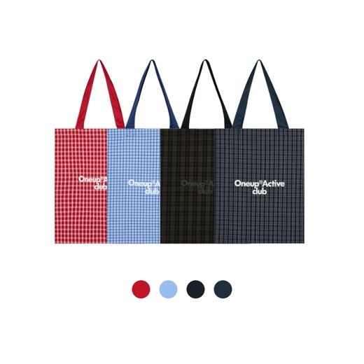 oneup格子购物袋 商品图1