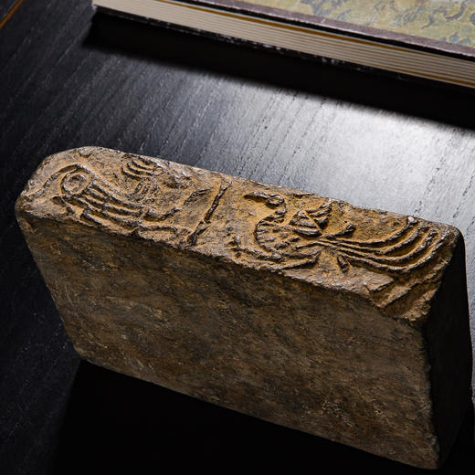 汉晋“凤凰麒麟”古砖制砚 商品图8