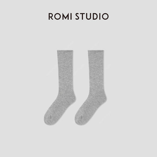 ROMI STUDIO“Cozy Design”桑蚕丝莱赛尔混纺弹力中筒袜RWCAP33630 商品图0