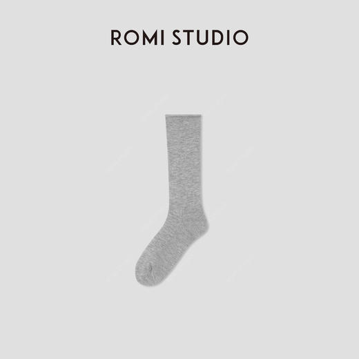 ROMI STUDIO“Cozy Design”桑蚕丝莱赛尔混纺弹力中筒袜RWCAP33630 商品图1