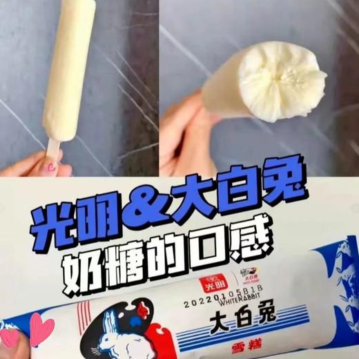 光明大白兔冰淇淋65g 商品图0