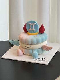 双子座emoji·慕斯蛋糕