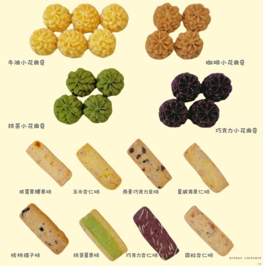 【4月7日开始陆续发货】【十二味混合曲奇mini】260g｜多种曲奇口味尝鲜装 精致小份量下午茶/朋友聚会零食/独享时光伴侣-默认不配手提袋 商品图1