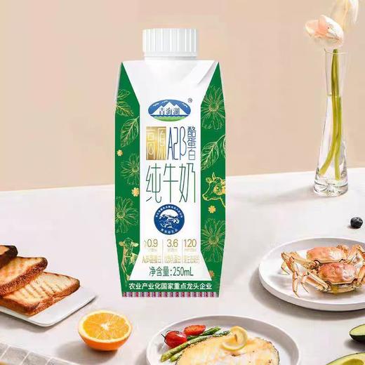 青海湖高原Α2β-酪蛋白纯牛奶整箱 （250ml*10盒） 商品图2